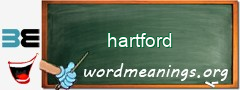 WordMeaning blackboard for hartford